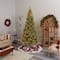 10ft. Pre-Lit Wisconsin Snow Tip Pine Artificial Christmas Tree, Clear LED Lights